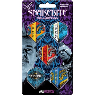 Red Dragon Peter Wright Snakebite - Collection Card 2 - X0798