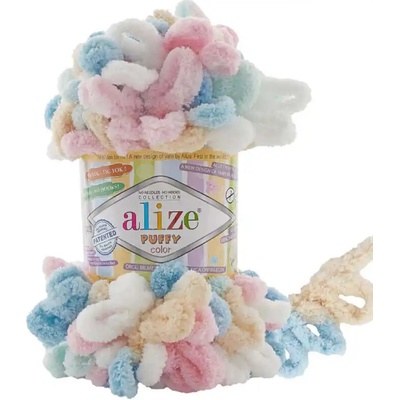 Alize Puffy Color 6523 Jemně pastelová