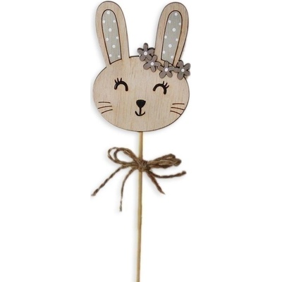 Zajíc zápich dřevo 5,6/27,5cm natural