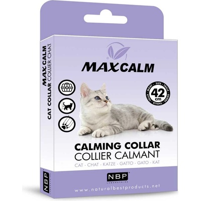 Max Calm Collar Cat zklidň. obojek pro kočky 42 cm – Zboží Dáma