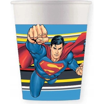 Procos Papierové poháre Superman Krypton 200 ml