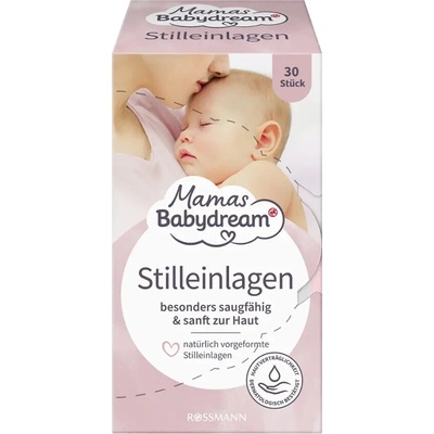 Babydream Mamas Prsní vložky bílé 30 ks – Zboží Dáma