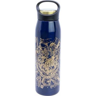Stor detská termoska z nehrdzavejúcej ocele 665 ml Harry Potter tmavomodrá