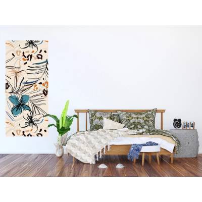 AG Design FTNV-2955 Vliesová fototapeta VECTOR GRAPHICS FLORALS, rozměry 90 x 202 cm