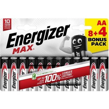 Energizer Молив за батерии ENERGIZER "Max" AA 8+4 броя EMAAB8+4N (EMAAB8+4N)