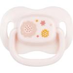 Canpol Силиконова залъгалка Canpol - Newborn Baby, 0-6 месеца, розова (22/580_pin) - baby