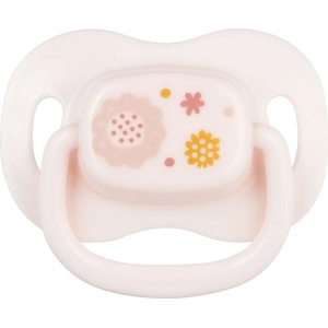 Canpol Силиконова залъгалка Canpol - Newborn Baby, 0-6 месеца, розова (22/580_pin) - baby