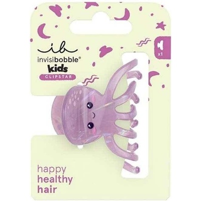 Invisibobble CLIPSTAR KIDS Octopus Splash - Skřipec do vlasů 1 ks