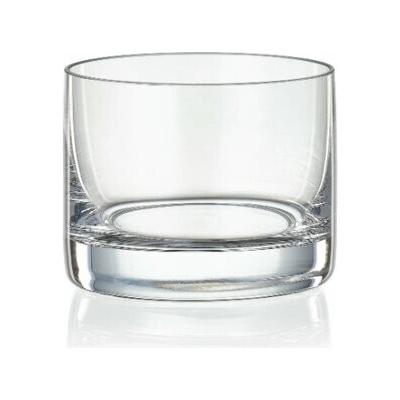 Bohemia Crystal Crystalex Sklenice na whisky a rum Serious Gentleman . 4 x 110 ml