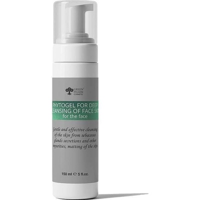 Green Pharm Cosmetic Ukraine Фитогел за дълбоко почистване на кожата на лице, 150 ml. Green Pharm Cosmetic: Phytogel For Deep Cleansing Of Face Skin For The Face