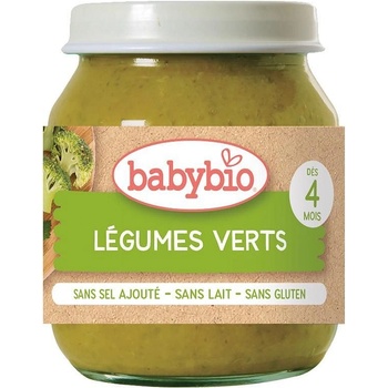 Babybio БИО Зеленчуково пюре Зелени зеленчуци 130г