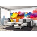 DIMEX ART Самозалепваща се флизелинова фототапета цветна експлозия 375 x 250 см