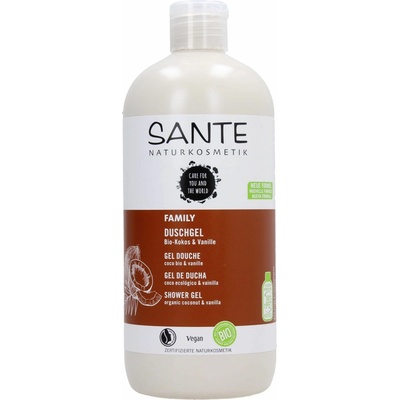 Sante Bio Kokos a vanilka sprchový gél 500 ml