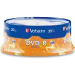 Verbatim DVD-R Verbatim 16x 4.7 GB шпиндел 25 бр (2315036-43522)