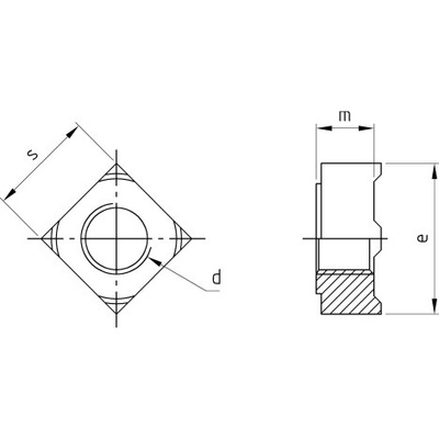 DIN 928 A4 M 8