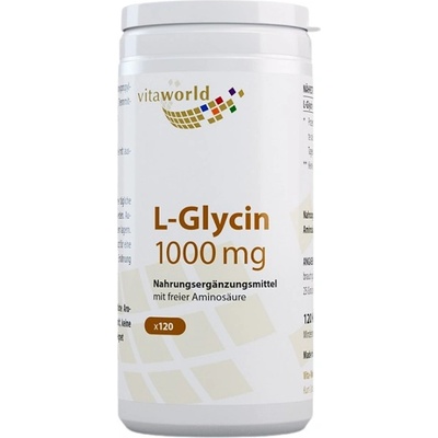VitaWorld L-Glycin 1000 mg [120 капсули]
