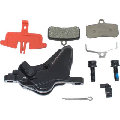 SHIMANO Brzdový třmen. BR-MT420 4pístkový hydraulický držák + destičky D03S – Zboží Dáma