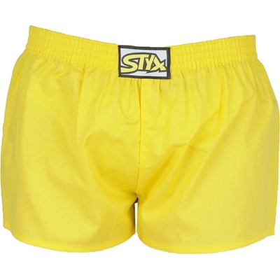 Styx detské trenky klasická guma (J1068) žlté