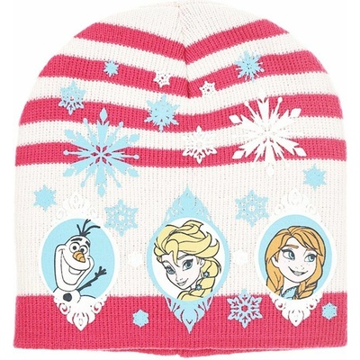 Dievčenské zimné čiapky Frozen PH4193 smotanová