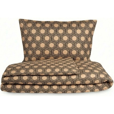 Kvalitex satén obliečky Luxury Collection Carero béžová 140x200 70x90 140x200 70x90