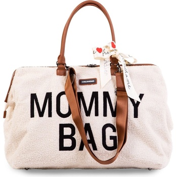Childhome taška Mommy Bag Teddy Off White