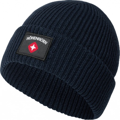 Höhenhorn pletená zimní čepice Ronce Tmavě modrá