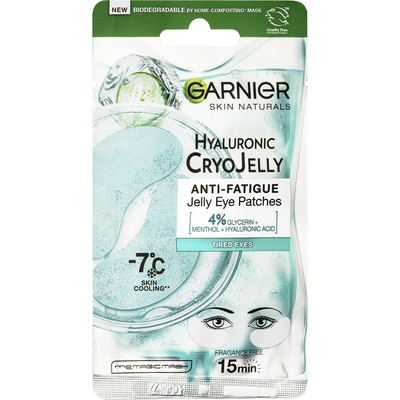 Garnier Cryo Jelly očná textilná maska s chladivým efektom -7 °C 5 g