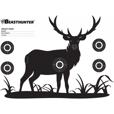 Terč silueta Beast Hunter Deer 10ks – Zboží Dáma