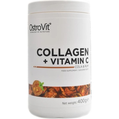 OstroVit Collagen + vitamin C broskev 400 g