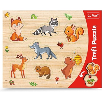 Trefl vkládačka Les – Zbozi.Blesk.cz