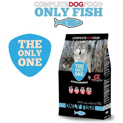 Alpha Spirit The Only One Fish - пълноценна суха храна за пораснали кучета 12 кг 42095