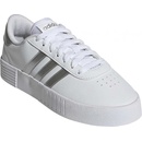 adidas Performance Court Bold white/Silver Mettalic/white