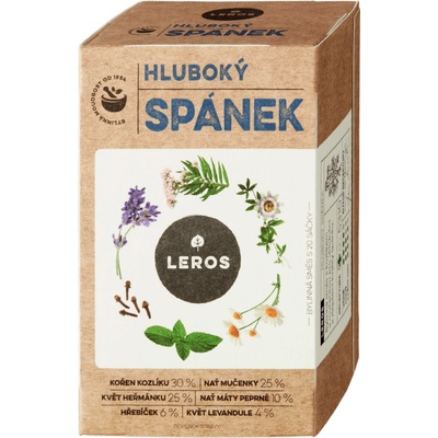 Leros Bylinný čaj Hluboký spánek 20 g