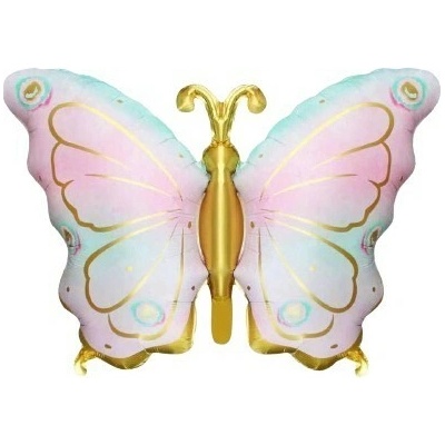VivaParty Foliový balonek Motýl 79x53 cm