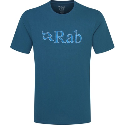 Rab Мъжка тениска Rab Stance Tech Sketch Tee T-shirt - Tempest Blue - размер XXL (216-7523-0415)