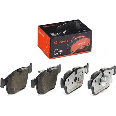Sada brzdových destiček, vždy 4 kusy v sadě BREMBO P 61 135X (P61135X)