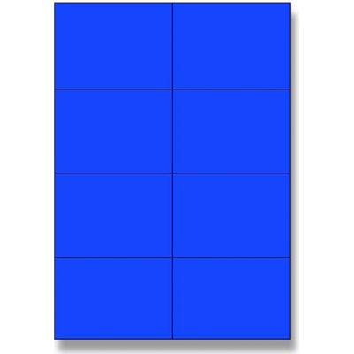 Rayfilm R0123.0931A 105 x 74,2 mm 800 etiket modré