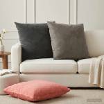 vidaXL Калъфка за възглавница 2 pcs HEERLEN Тъмносиво 80 x 80 cm (913525)