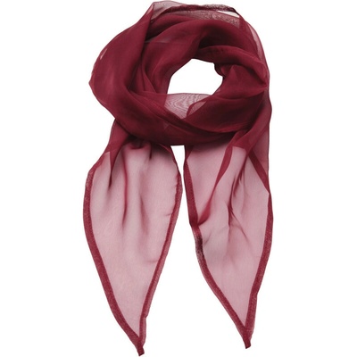 Premier šátek Colours PR740 lehký dámský COT39074037099 burgundy burgundová