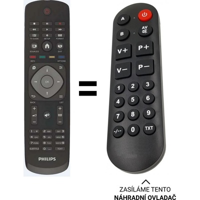 Dálkový ovladač Senior Philips 32PHS5505/12 – Zboží Mobilmania