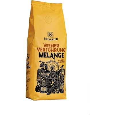 SONNENTOR Viennese Temptation® Меланж, печено кафе на зърна, био, 500 гр