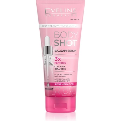 Eveline Cosmetics Body Shot 3x Peptides регенериращ балсам за много суха кожа 200ml