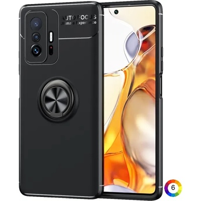 Xiaomi Mi 11T Удароустойчив Metal Ring Калъф и Протектор