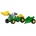 Rolly Toys Педално тракторче Rolly Kid John Deere с ремарке и товарач - зеленo (023110)