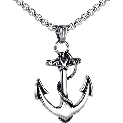 HARAHU Колие an-38368 - Сребърен kp38368 (an-38368)