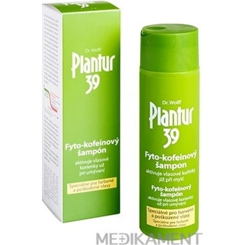 Planatur 39 kofeinový šampón farevné vlasy 250 ml
