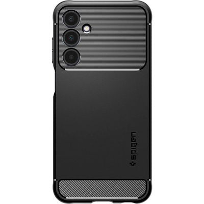 Spigen Калъф Spigen - Rugged Armor, Galaxy A25 5G, черен (8809971221382)