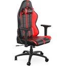 SPC Gear SR400 RD imitace kůže černočervená SPG101