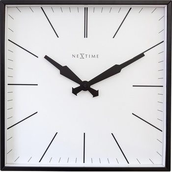 NeXtime Стенен часовник Be Square индекс (3294ST)