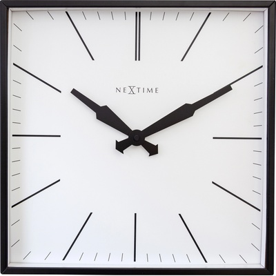 NeXtime Стенен часовник Be Square индекс (3294ST)